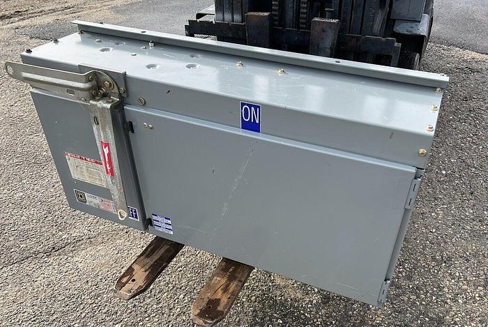 PBQ3640G Square D 400 Amp 600V 3 Pole Bus Plug Switch New Surplus Type PBQ 785901040255