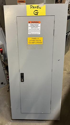 Used AEU3302RCX GE 225 Amp Main Lug Only MLO 480/277V 3P 4W TEY Panel