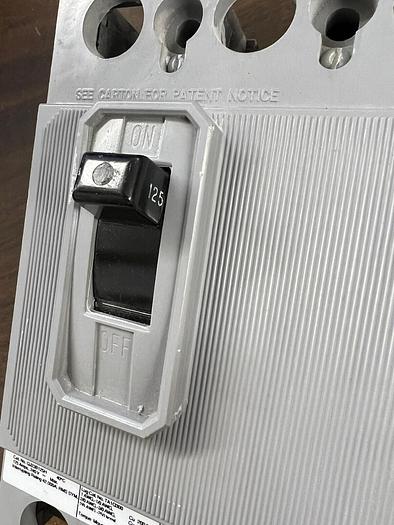 QJ23B125H Siemens 125 Amp 240V 3 Pole 42K Rated Bolt On Circuit Breaker New