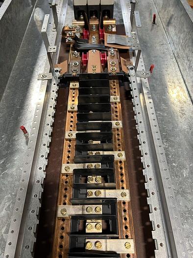 Used PRL3 400 Amp Main Breaker Panel KD3400 Cutler Hammer 208/120V 3P4W Sub Feed
