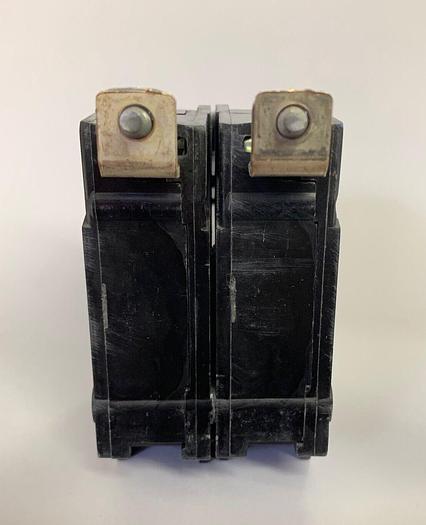 Used THQB2140 GE 40 Amp 240V 2 Pole Bolt On Circuit Breaker