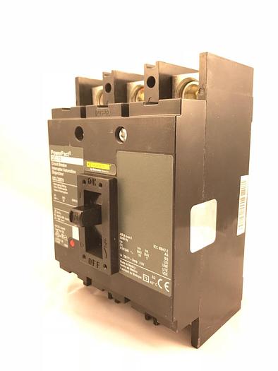 QDL32070 Square D 70 Amp 240V 3 Pole 25ka@240V Feed Thru Powerpact QDL