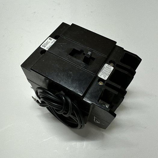Used GHB3035 EATON 35 Amp 480V 3P Bolt On Circuit Breaker 120V Shunt Trip New