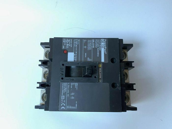 QBL32150 Square D 150 Amp 250V 3 Pole Feed Thru Circuit Breaker Line & Load Lugs 785901417835