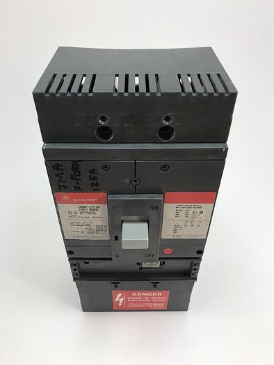 Used SGPA36AT0400 GE 400 Amp 600V 3 Pole Bolt On Circuit Breaker 100KA@480V Spectra