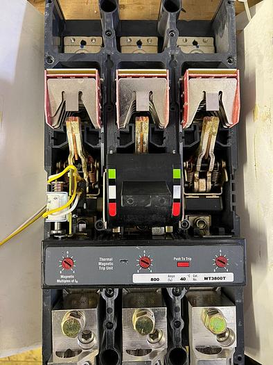 Used MDL3800 Cutler Hammer 800 Amp 600V MT3800T Trip SNT4LP11K Shunt Circuit Breaker  782114350577