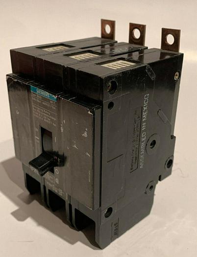 Used BQD360 Siemens 60 Amp 480V 3 Pole Bolt On Circuit Breaker Type BQD