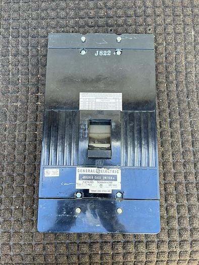 Used TKMA3Y1200 GE 1200 Amp 600V 3 Pole Molded Case Switch with Copper Bus