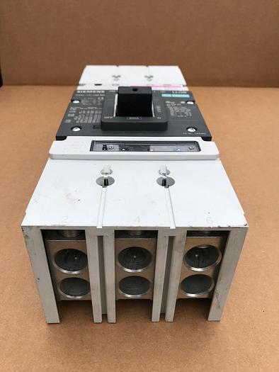 Used LLK3U600 Siemens Type LLGB 600 Amp 600V 3 Pole Bolt On LG Frame Circuit Breaker