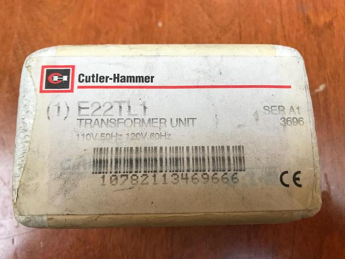 E22TL1 Cutler Hammer Transformer Unit Series A1 110V