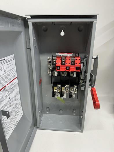 HF323NR Siemens 100 Amp 240V 3 Pole Fusible Nema 3R Outdoor Disconnect Switch