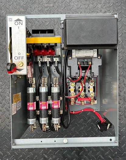 Used Square D Model 5 Size 3 Motor Control Bucket 8536SE01 18" Bucket Fusible