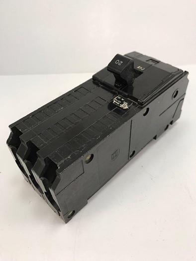 A1B320 Square D 20Amp 240V 3 Pole Bolt On Circuit Breaker