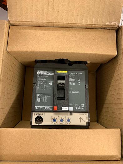 HGM36100U31X Square D 100 Amp 600V 3 Pole Bolt On Circuit Breaker Micrologic 3.2