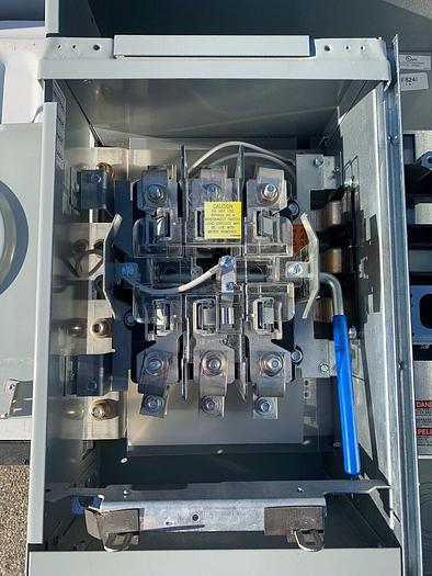 TMPR312122R GE 200 Amp Socket 1200 Amp Max 3 Phase Ringless Meter Socket New