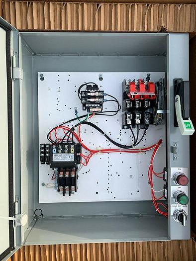 17CP82NF1081 Siemens 30 Amp Fusible Size 0 Nema 3R Combo Motor Starter Type 12/4