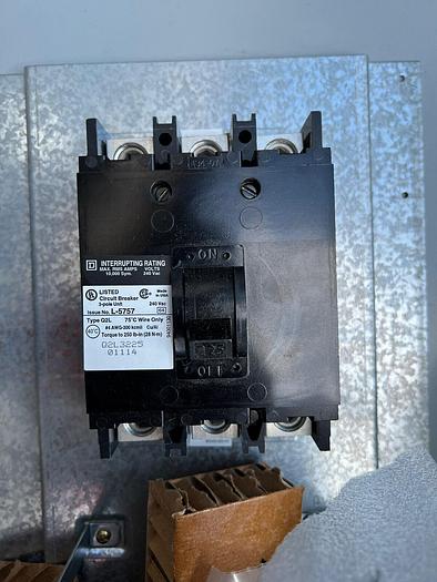 NQOD3225Q2MB Square D Main Breaker Add On Kit New Q2L3225 Circuit Breaker