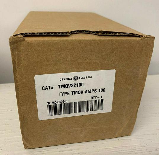 TMQV32100 GE 100 Amp 240V 3 Pole Bolt On Circuit Breaker TMQV