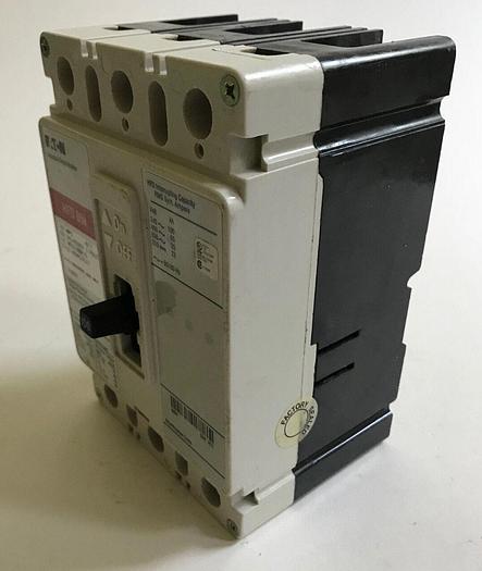 HFD3100 Eaton Cutler Hammer 100 Amp 480V 3 Pole Bolt On Circuit Breaker New 786679175897