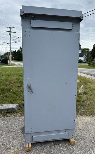 Used Siemens 1000 Amp 208/120V 3P Main Breaker CT Cabinet Nema 3R Outdoor NXD63B100