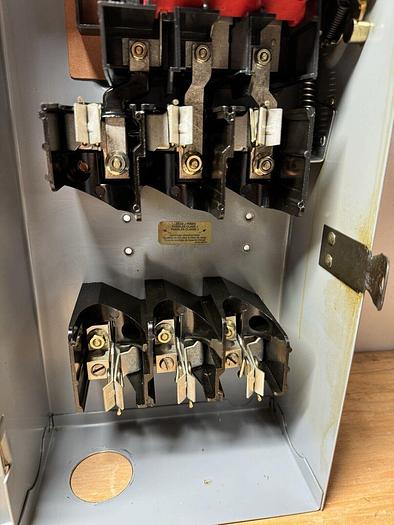 Used PQ3610G Square D 100 Amp 600V 3 Phase Bus Plug