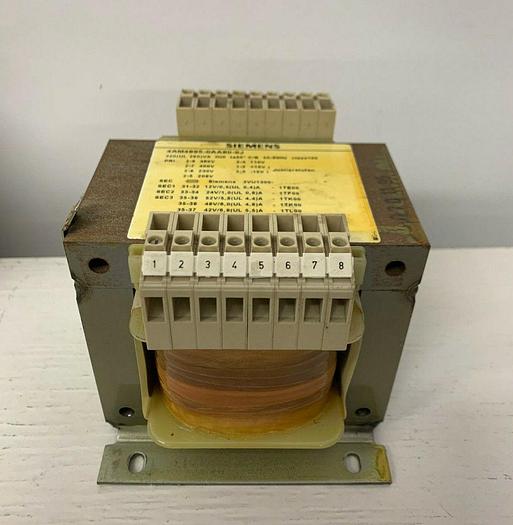 Used 320VA Siemens 4AM4895-0AA80-0J Control Transformer