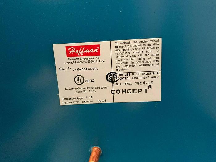 C-SD482412/SPL Hoffman Enclosure Viewing Window Type 4 12 CSD482412/SPL