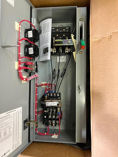 GE CR308BT Size 0 Starter Non Fused Combination Motor Starter CR308BT031A1AALTA