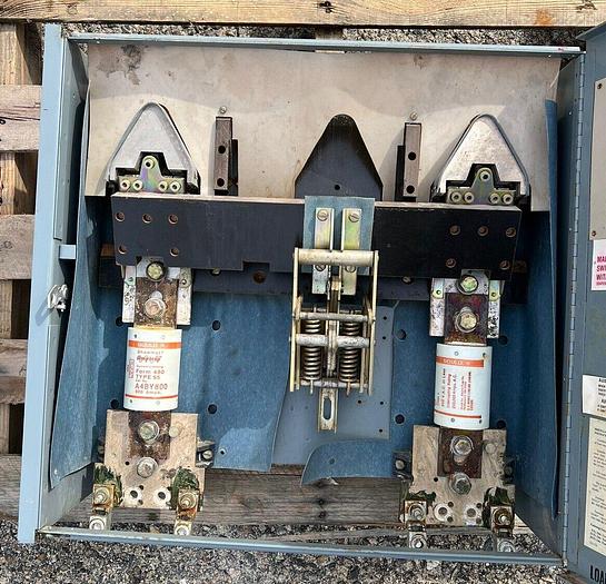 Used FDPS268T Westinghouse 1200 Amp 600V 2 Pole Fusible Panelboard Switch