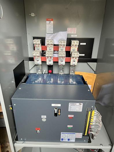 Used TS974A0600A1CZ5 Thomson Power Systems 600A 480V 3P Automatic Transfer Switch