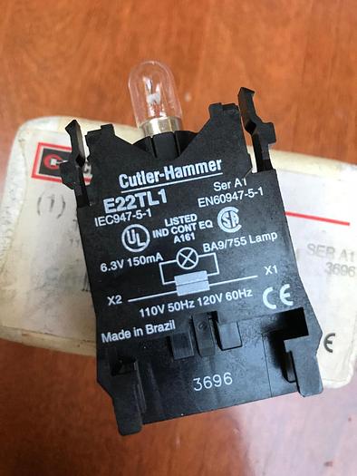 E22TL1 Cutler Hammer Transformer Unit Series A1 110V
