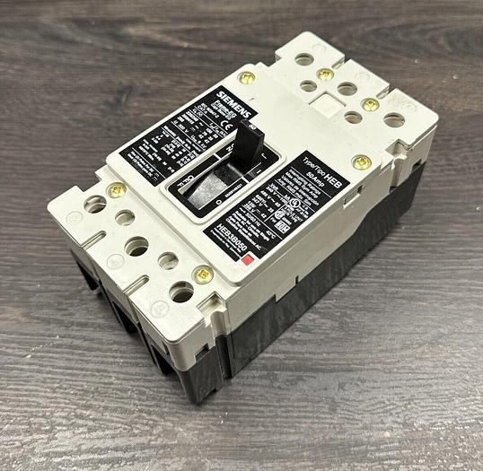 HEB3B050 Siemens 50 Amp 480V 3 Pole 65k Rated Bolt On Circuit Breaker New