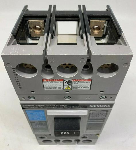 FXD62B225 Siemens 225 Amp 600V 2 Pole 35KA@480V Bolt On Circuit Breaker