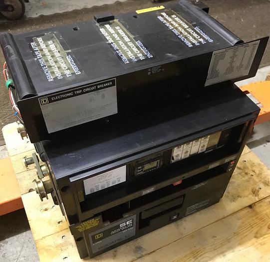 Used SED363000LSG Square D 3000 Amp 600V Drawout Micrologic Series B LSIG Trip Unit