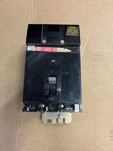 Used FH36020 Square D 20 Amp 600V 3 Pole 25K Rated I-Line Circuit Breaker 785901241331