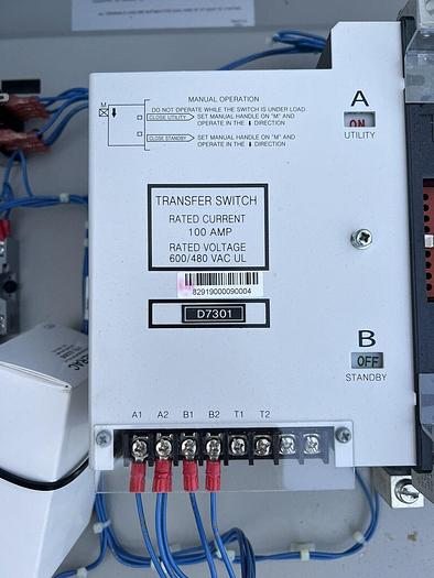 Used Generac RTSN100G3 100A 120/208V Automatic Transfer Switch 696471110234