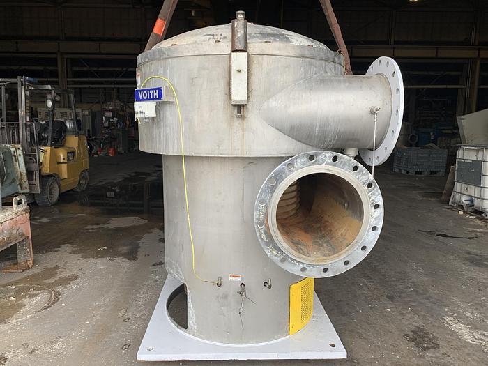 Used VOITH VERTICAL PRESSURE SCREEN S/S 125 HP