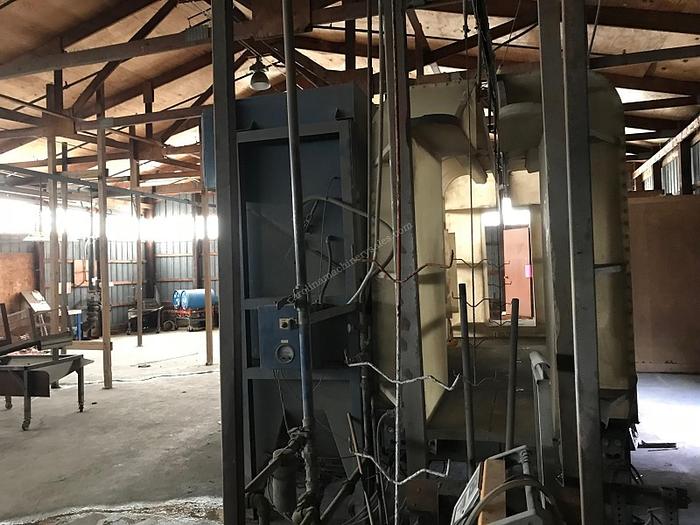 Used Complete Operation Powder Coating Room