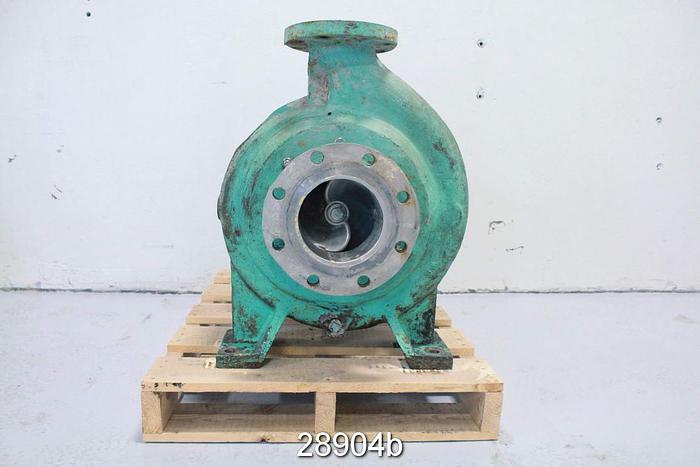 Used Goulds 3175, 4x6x14, SS Casing, SS 2/4 Vane 10" Impeller #28904