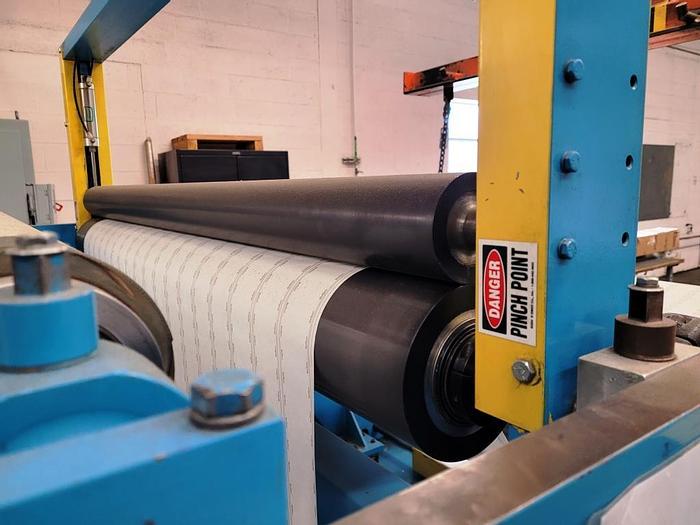 Used 54" GENIK  MODEL 638-06 TWO DRUM WINDER 2006 -  PENDING SALE