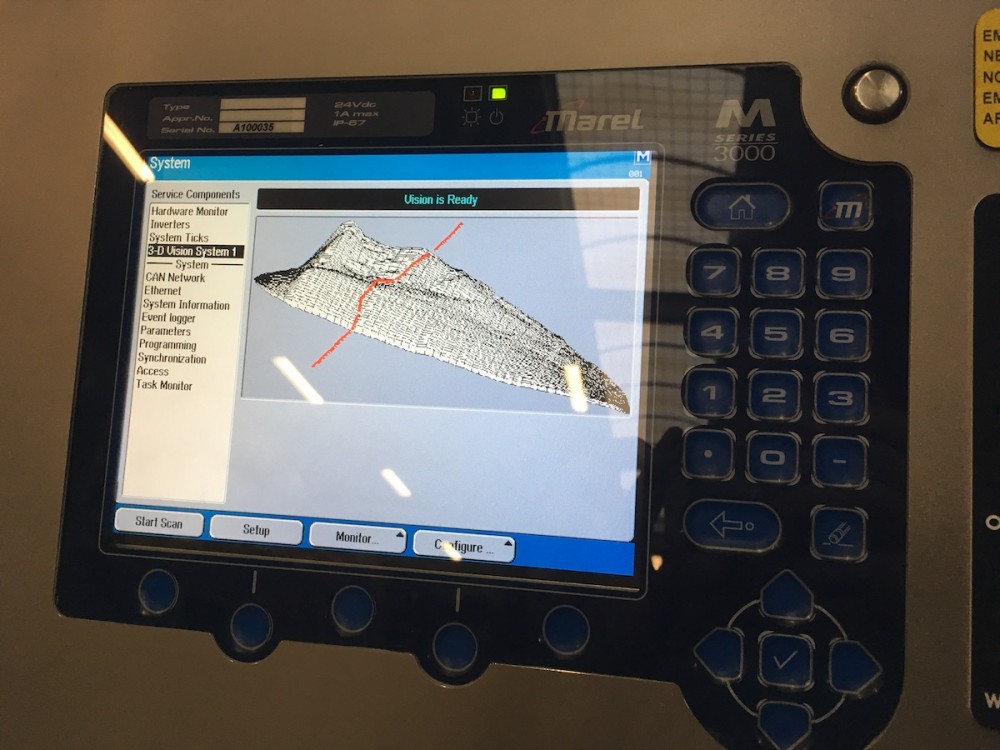 Marel portioning machine I-cut