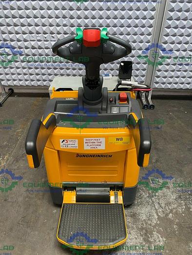 Used Jungheinrich ERE 225 Stand-On Electric Pallet Truck Jack 5500 LBS w/ Charger