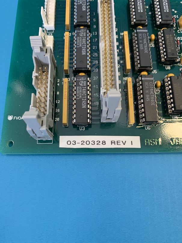 Used ASM Assembly Automation PC Board 03-20328 REV I