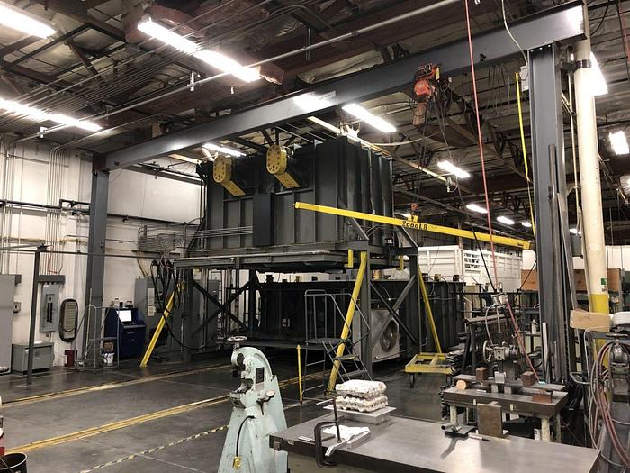 Used 2007 Pyro Industrial Systems Drop Bottom Furnace 4' x 5' x 12' Pyro Industrial Systems