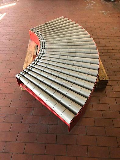 Gebraucht BUDDE Rollenbahn Kurve 90°