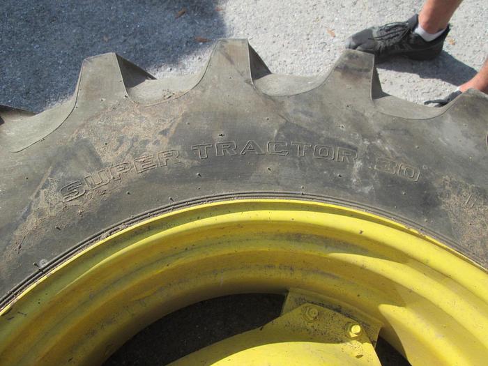 Used Galaxy 18.4-34 Tractor Tires And Rims
