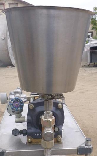 Used Pump, Pneumatic, 2 HP, S/st, Liquid, Haskel #S743840