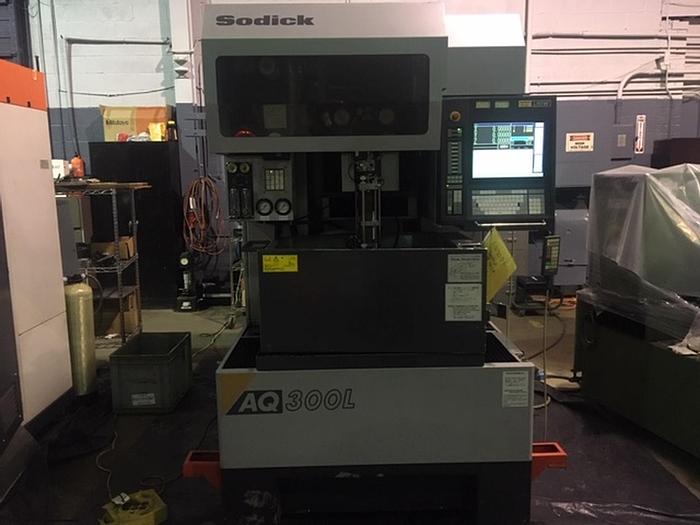 Used 2004 Sodick AQ300L/LN1W wire EDM With AWT
