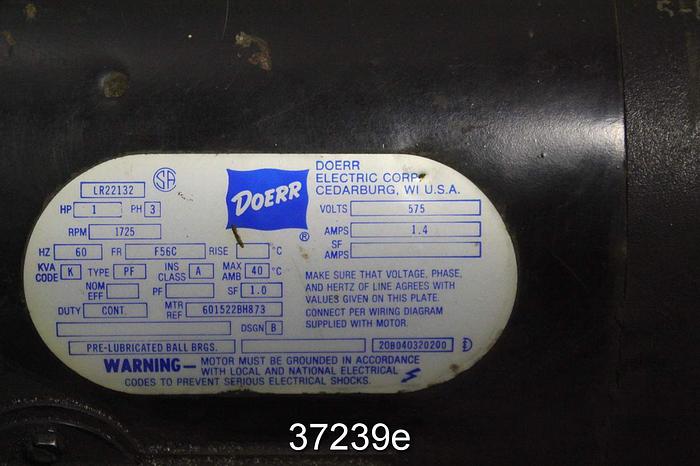 Used Fife E100B-1 Web Guide Electrohydraulic Power Unit #37239