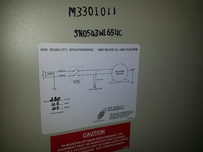 Used Dust Collector, Mist Collector, Air Cleaner, Air Quality, #S740657